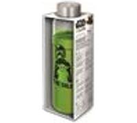 STOR - Star Wars : The Mandalorian - Bouteille en verre avec manchon Silicone - Réutilisable - 585 ml noir G