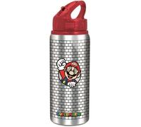 Gourde Avec Paille Mario Bross Gris