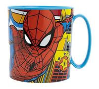 Stor TASSE EN PLASTIQUE DE 390 ML SANS BPA, PASSANT AU MICRO-ONDES | SPIDERMAN MIDNIGHT FLYER
