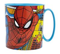 TASSE EN PLASTIQUE DE 390 ML SANS BPA, PASSANT AU MICRO-ONDES | SPIDERMAN MIDNIGHT FLYER