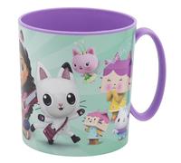 Stor Tasse Enfant Plastique Gabby Et La Maison Magique 390ml - Compatible Micro-ondes, Résistante pour Enfants