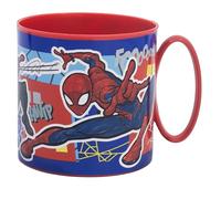 Stor Tasse Spiderman en plastique réutilisable pour micro-ondes 390 ml