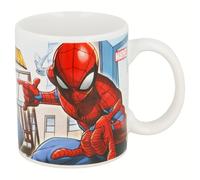 Stor S.L. – Mug Spiderman Great Power – Céramique rouge et bleu 350 ml (11,7×10×8,7 cm)