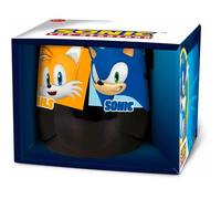 Stor S.L. Tasse avec boîte Sonic Céramique 360 ml Noir
