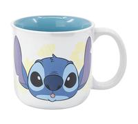 Stor S.L. Tasse Stitch en céramique noire – boîte cadeau