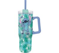 Stor Grande Tasse Isotherme avec Paille Stitch 920ml Acier Inoxydable Double Paroi - Gobelet Réutilisable avec Poignée et Couvercle