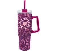 Stor Grande Tasse Isotherme avec Paille Minnie Mouse 920ml Acier Inoxydable Double Paroi - Gobelet Réutilisable avec Poignée et Couvercle