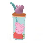 Stor Verre Avec Figurine Peppa Pig 3d 360ml