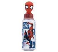 Stor - Water Bottle W/3d Figurine 560 Ml - Spider-man (088808723-7485