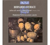 Storace Bernardo : Compositions pour Clavecin et Orgue (18ème Siècle)