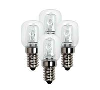 Storaffy Ampoule de Four | Ampoule de four 2/4/6 pièces 25W E14 | Petite ampoule à vis> 500 degrés C 2750K | Ampoules de four à ampoule à vis Edison pour réfrigérateur de four à -ondes