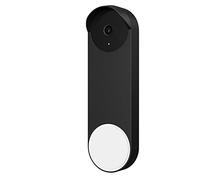 Storaffy Housse en Silicone Compatible avec la Sonnette Nest (Batterie) | Protection étanche en Silicone pour Sonnette | Professionnel conçu pour Google Smart Doorbell