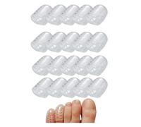 Storaffy Protege Orteil Silicone | 10/20 Pièces Protège Orteils pour Petit Orteil | Protection Anti-Friction pour Orteil | Protecteurs d'orteils Souples pour Femmes et Hommes