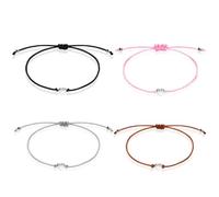 Storage Bag Accessoire délicat fabriqué à la main - Bracelets accrocheurs - Bijoux réglables - Pendentif ange/cœur en corde - Beau pendentif ange/cœur, taille unique, Comme décrit