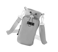 Storage Bag Accessoire pratique en nylon pour gobelet - Manchon de gobelet en nylon - Porte-bouteille antidérapant - Cadeau idéal pour les professionnels occupés, gris, Taille unique