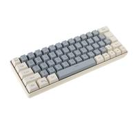 Storage Bag Clavier de jeu mécanique filaire rétroéclairé à DEL portable, 63 touches, clavier mécanique remplaçable à chaud amélioré pour les jeux