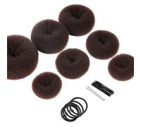 Storage Bag Deft Chignon French Twist Hair Chignon Maker Chignon Multicolore Rapide Pince à Cheveux Mode Coiffure Coiffure Indispensable Outil Coiffure Coiffure Coiffure, Service à café 32 pièces