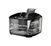 Storage Bag Fontaine à eau silencieuse pour chats - 5 L - Circulation automatique - Filtration par USB - Pour divers animaux domestiques