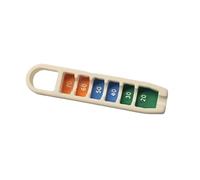 Storage Bag Golfs Tees Jauge de Hauteur Ascenseur Portable Ajusteur Positionnement Précis 20-70mm Outil de Mesure pour des Balances Constantes