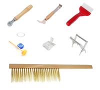 Storage Bag Lot de 7 fournitures d'apiculture pour l'apiculture - Kit de fumoir pour ruches - Boîte de culture - Mangeoire d'eau - Outils de jardin