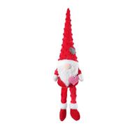 Storage Bag Nains de Saint-Valentin en peluche tenant un cœur nains pour fête du Nouvel An, décoration de table à manger, cadeau tenant un cœur