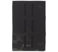 Storage Bag Panneau de ceinture à trois rangées 12 x 8 cm Adaptateur de ceinture pour homme Équipement tactique Accessoires pour Molles Adaptateur pour homme Trois rangées Panneau tactique Accessoires