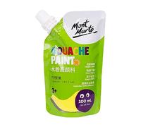 Storage Bag Peinture gouache 11 couleurs (sachets de 100 ml) dans des sacs de peinture riche en pigments non toxiques pour peintres