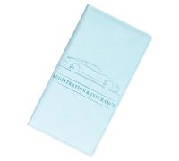 Storage Bag Porte-cartes d'immatriculation et d'assurance automobile avec boîte à gants de voiture - Organisateurs de voiture pour documents, cartes, permis de circulation, boîte à gants de voiture