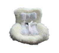 Storage Bag Poupée en coton avec sangle réglable et coussin doux pour grille d'aération décorative pour poupées de 10,2 à 17,8 cm