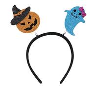 Storage Bag Serre-tête d'Halloween série sombre citrouille/chauve-souris pour enfants mignon Headhoop RaveParty Accessoires de cheveux Décoration de cheveux Unisexe Bandeau Thème de dessin animé
