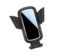 Storage Bag Support de téléphone sécurisé pour grille d'aération de voiture, design de serrage automatique, rotation à 360 °, bras flexible anti-oscillation, coussinet pour navigation mobile, support