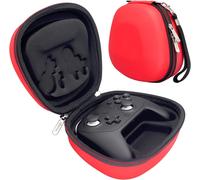 Storage Case Compatible with Nintendo Switch Pro Controller-Carry Case to Store and Protect Switch Controller-Protective Pouch,Red,Hard Case