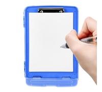 Storage Clipboard With Pen Holder - Double Layer Clear Writing Board Box | 14.8x10x1.4 Inch | Clear Erasable PE+PP Material | Double-Layer Storage Clipboard With Pen Holder For Nurses, Coaching School