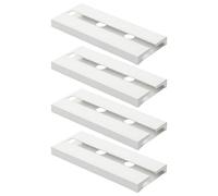 Storage Hooks - Pack Sticky Mount Racks, Upside Down Cup Stand | Drinkware Display Space Saver, Shelf Piece Self Adhesive Rack, Hanging Organizer for Dining Hall Pub Bistro Kitchen
