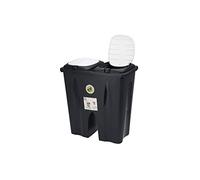 Storage Solutions Poubelle duo, capacité 2 x 25 litres