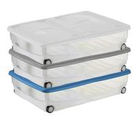 Storage Stefan-box SUPERMARIO, Boite de Rangement, 80 x 60 x 18 cm, blanc
