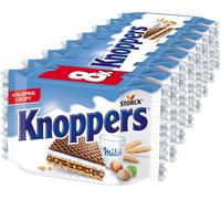 Storck Knoppers délicieuse tranche de crème de lait aux noisettes 8 pièces 200g