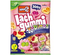 Storck Nimm2 Gommes au rire YoDinos Gommes aux fruits avec vitamines 300g
