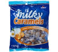 Storck Vollmilch Brocken 325 g Bonbons au caramel emballés individuellement avec garniture à la crème de lait entier