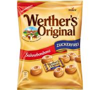 Storck Werthers Original Bonbons à la crème sans sucre, crémeux et tendre 70g
