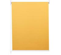 Store à enroulement HWC-D52, store à enroulement latéral Jalousie, 100x230cm protection solaire obscurcissement opaque ~ jaune