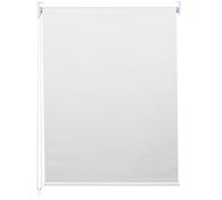 Store à enroulement HWC-D52, store à enroulement latéral Jalousie, 50x160cm protection solaire obscurcissement opaque ~ blanc