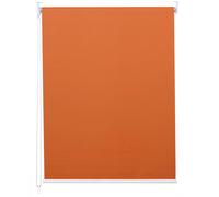 Store à enroulement HWC-D52, store à enroulement latéral Jalousie, 90x230cm protection solaire obscurcissement opaque ~ orange