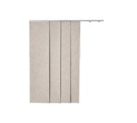 Store à Panneaux Occultants Verticaux sur Rail Extensible-VEVOR-116-218 cm Largeur-Panneau Japonais pour Porte Coulissante