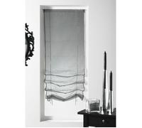 Store à remonter 'goutte d'eau' Gris clair 45x200 cm