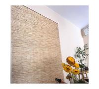 Store Anti-Regard Rideau Bambou Rideau De Roseau Naturel Respirant Étanche Anti-Uv Store Enrouleur pour Terrasse Jardin Fenêtre Porte Cuisine(80x250 cm/31x98 in)
