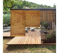 Store Bambou Exterieur,Rideaux Imperméable,70% Protection Solaire,Rideau Terrasse Occultant Thermiques,Stores À Rouleaux Romains,pour Pergola Jardin Intérieur Extérieur ( Size : 36x47in(WxH)/90x120cm