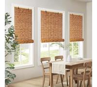 Store Bambou Intérieur 65×100 Respirant Stores Filtrant La Lumière 150×200 Ombrage Rideau De Roseau Store Enrouleur 120×220 étanche D'intimité De Cloison Facile à Installer Pour Intérieur/Extérieur(Ca