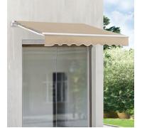 Store Banne Bitonto avec Manivelle 250 x 200 cm Beige
