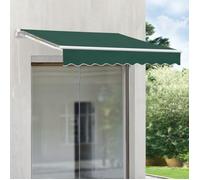 Store Banne Bitonto avec Manivelle 250 x 200 cm Vert Foncé